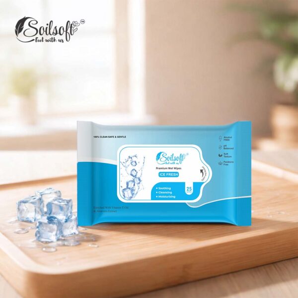 Soilsoft Ice Fresh Premium Wet Wipes